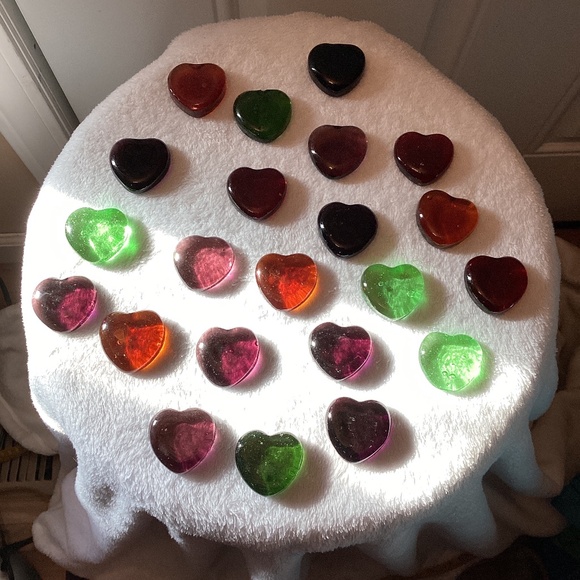 22 Hearts- Crystal Glass Chakra Jewelry Arts and Crafts - Picture 5 of 11